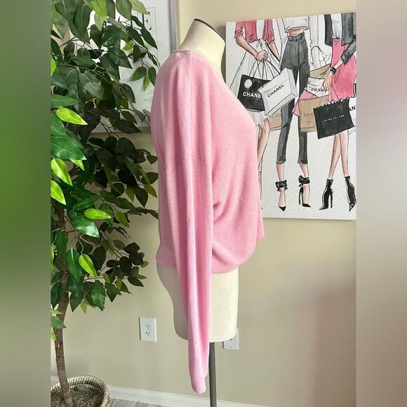 Sanctuary Womens Knit Draped Thinking Of You Faux Wrap Surplice Top Size Medium - Picture 6 of 8